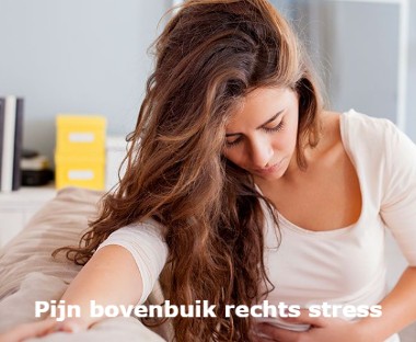 pijn-bovenbuik-rechts-stress