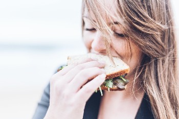 aankomen door stress mindfull eten