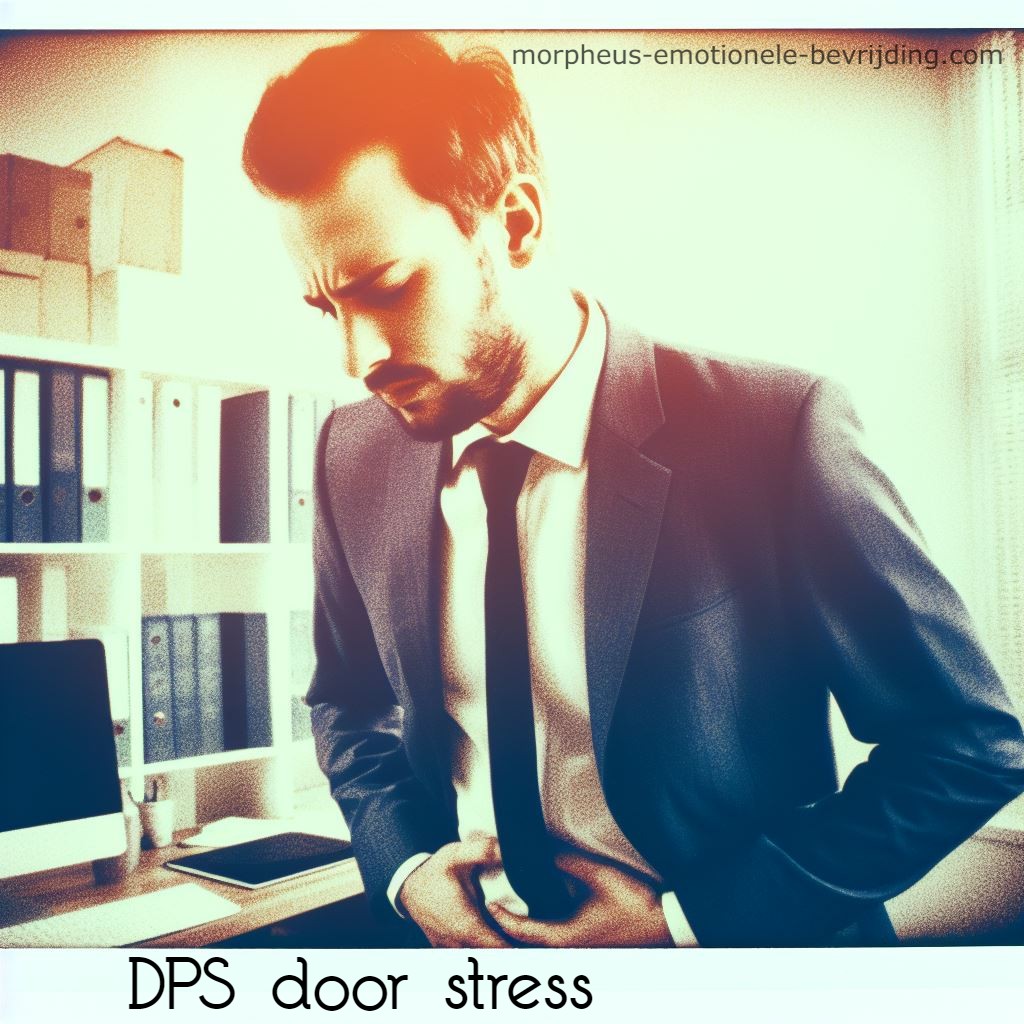 man last van PDS door stress