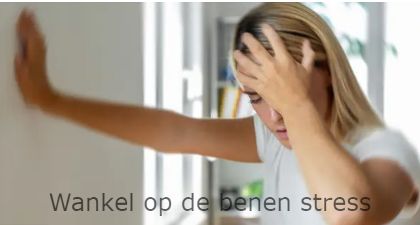 wankel op de benen stress